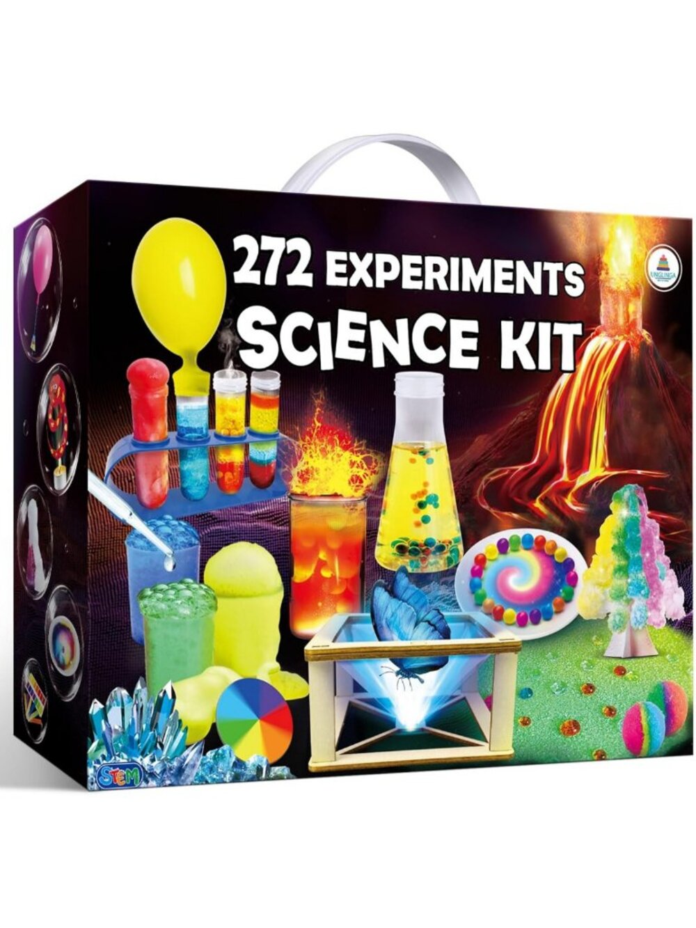 STEM Science Kit for Kids - 272 Experiments Chemistry Set, Fun Learning